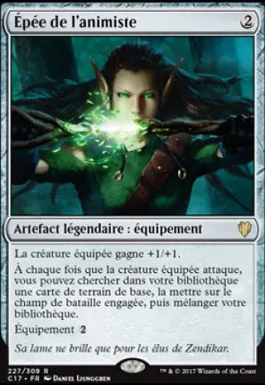 Épée de l'animiste