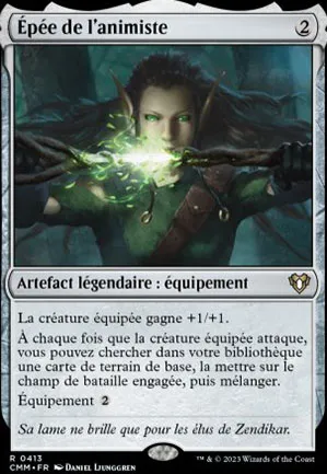 Épée de l'animiste