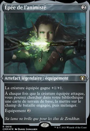 Épée de l'animiste