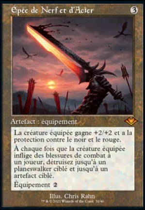 Épée de Nerf et d'Acier