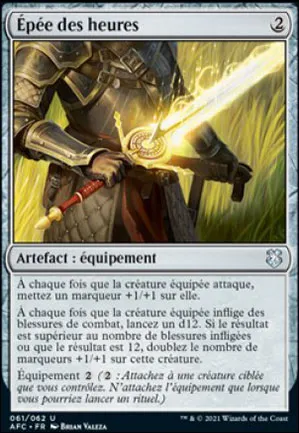 Épée des heures
