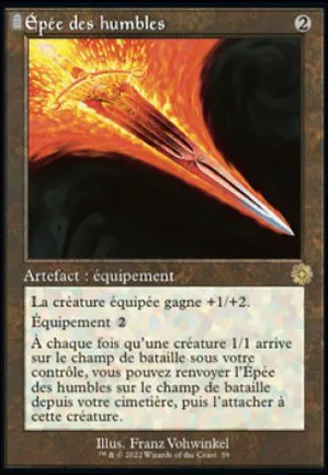 Épée des humbles