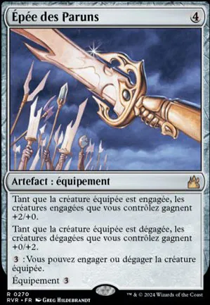 Épée des Paruns