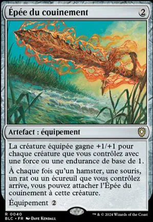 Epée du couinement