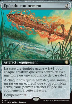 Epée du couinement