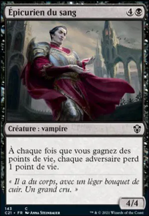 Épicurien du sang