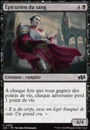 Épicurien du sang