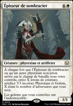 Épisseur de sombracier