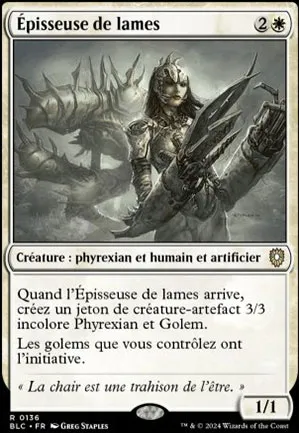 Épisseuse de lames