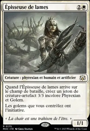 Épisseuse de lames