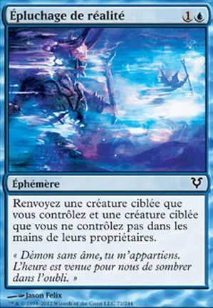 Épluchage de réalité