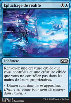 Épluchage de réalité