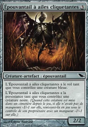Épouvantail à ailes cliquetantes