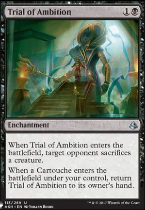 Épreuve d'ambition