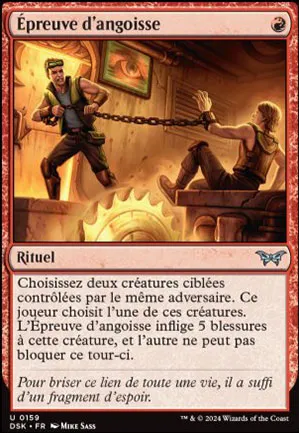 Épreuve d'angoisse