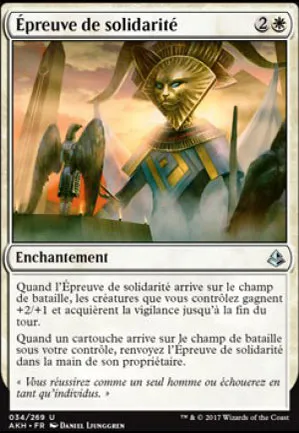 Épreuve de solidarité