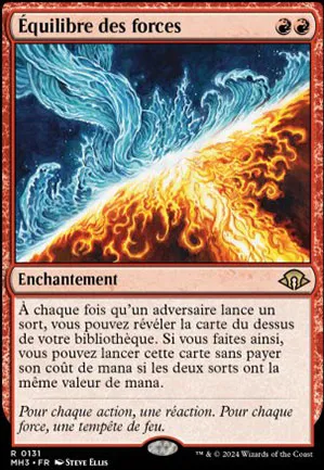 Équilibre des forces