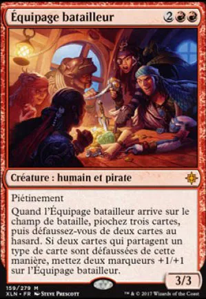 Équipage batailleur