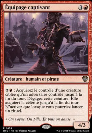 Équipage captivant