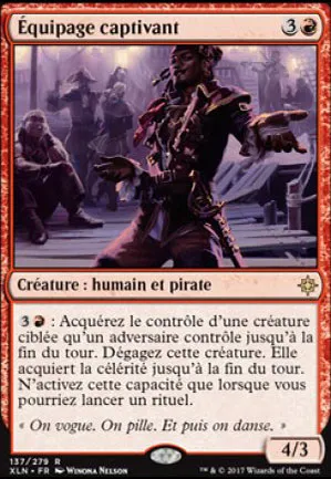 Équipage captivant