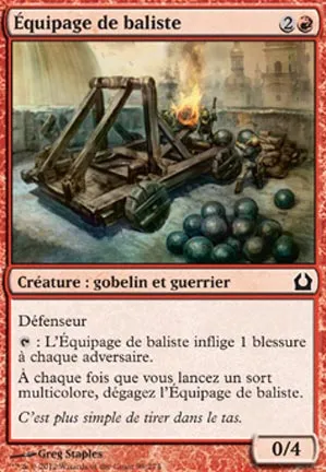Équipage de baliste