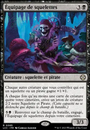 Équipage de squelettes