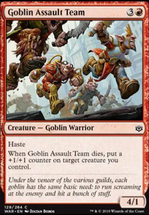 Équipe d'assaut gobelin