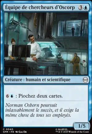 Équipe de chercheurs d'Oscorp