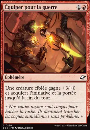 Équiper pour la guerre