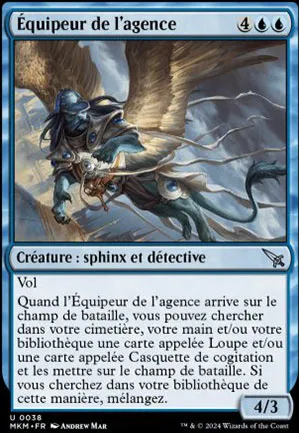 Équipeur de l'agence