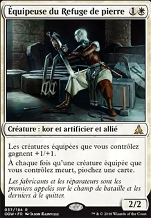 Équipeuse du Refuge de pierre