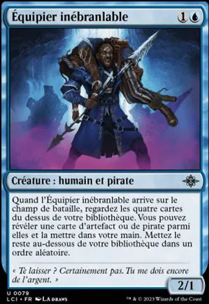 Équipier inébranlable