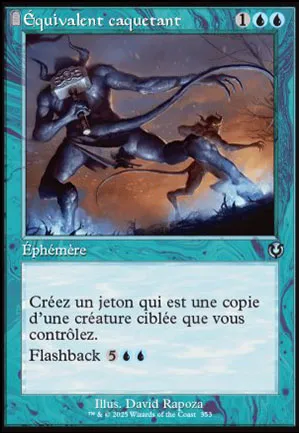 Équivalent caquetant