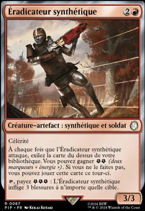 Éradicateur synthétique