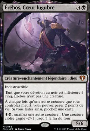 Érébos, Cœur lugubre