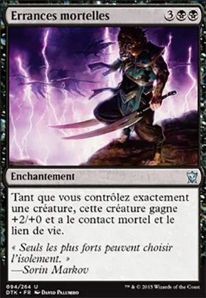 Errances mortelles