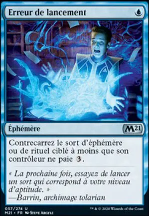 Erreur de lancement