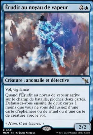 Érudit au noyau de vapeur