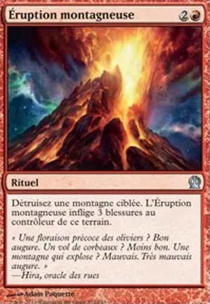 Éruption montagneuse
