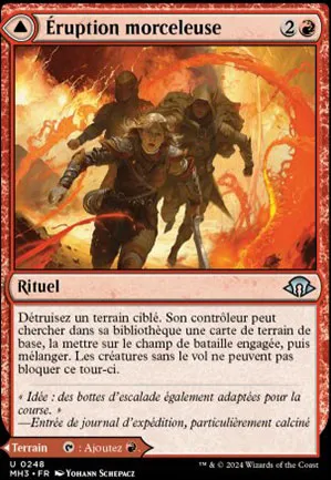 Éruption morceleuse // Fissure volcanique