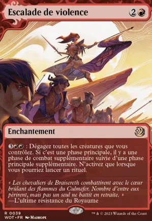 Escalade de violence