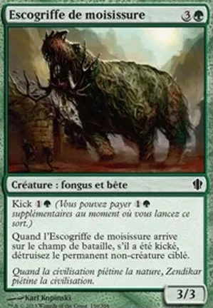 Escogriffe de moisissure