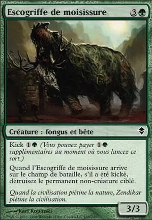 Escogriffe de moisissure