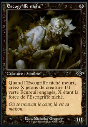 Escogriffe niché