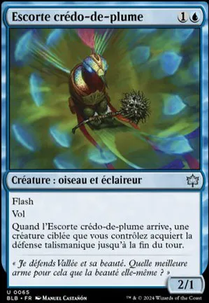 Escorte crédo-de-plume