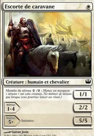 Escorte de caravane