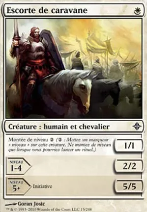 Escorte de caravane