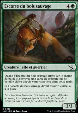 Escorte du bois sauvage
