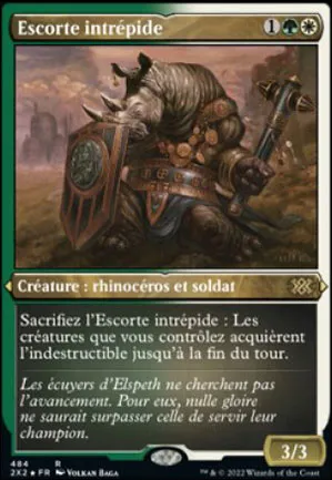 Escorte intrépide