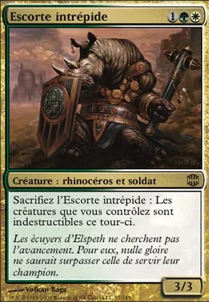 Escorte intrépide